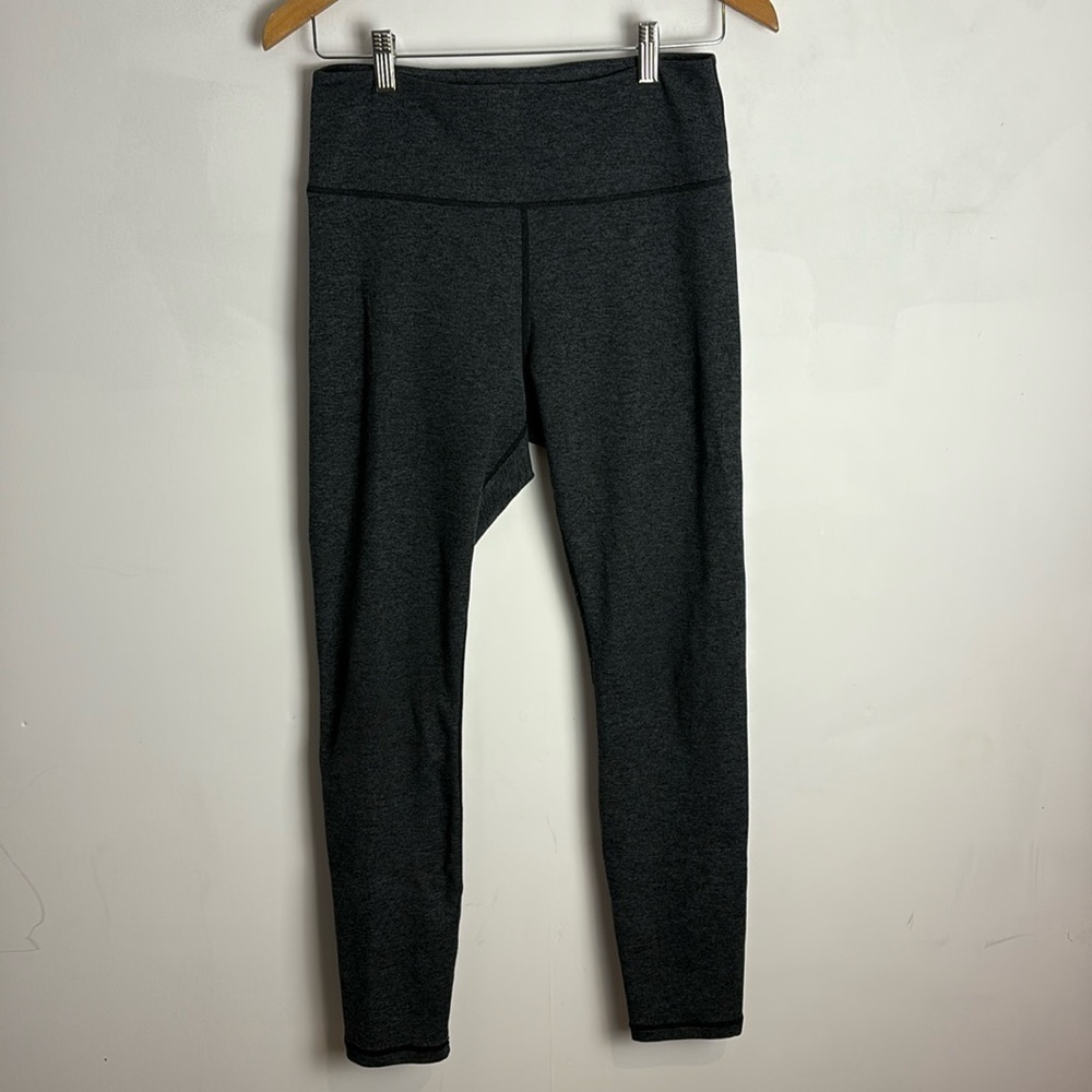 Spiritual Gangster High Rise Charcoal Grey Leggings Size Large